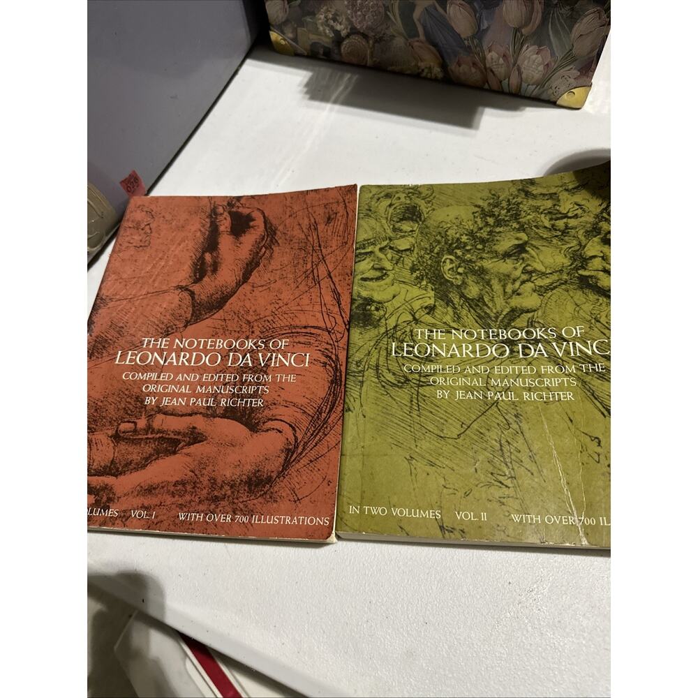 Notebooks of Leonardo Da Vinci - Two Volume Set by Jean Richter‎ (1970, Trade)